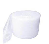 Película de burbujas, Papel de burbujas, Espuma de embalaje, Ancho 20cm * Longitud 30m, Película Absorbente de Choque Gruesa, Blanco