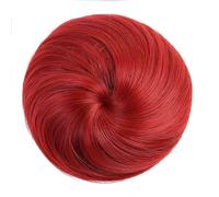 Película de cabello de mujer Extensión de cabello de fibra sintética Chignon Donut Bun Peluca Postizo Updo Clip en bollos de ballet Piezas de cabello de moño sintético for mujeres Gril Lady Fascia(2-3