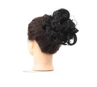 Película de cabello de mujer Messy Claw Clip Bun Hair Piece Wavy Curly Hair Bun Clip in Claw Chignon Ponytail Hairpieces Synthetic Tousled Updo Hair Extensions Hairpiece Fascia(AM10-105)