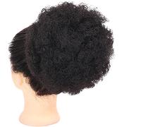 Película de cabello de mujer Sintético Afro Puff Ponytail Puff Drawstring Ponytail Extension Clip On Kinky Drawstring Curly Ponytail Bun Fascia(Y216)