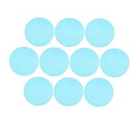 Película de Color Transparente para Foco 10 Piezas Pet Azul | Corte Limpio, Portátil y Ligero, Alta Transmitancia de Luz, Láminas para Flash LED