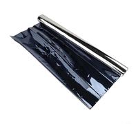 Película de espejo de aislamiento térmico de 100 cm, adherencia estática para una fácil instalación, privacidad diurna y ahorro de energía (60 cm x 100 cm)