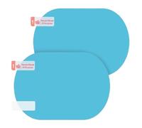 Película de espejos laterales | 2 piezas de película impermeable para espejos retrovisores de automóviles - Nano revestimiento de espejo lateral impermeable | Escudo protector antideslumbrante | Adhes