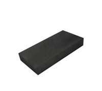 Película de grafito de alto contenido de carbono， El múltiplo del cojín de la hoja carbono placa bloque grafito clasifica el grueso 5mm-50m m(20x100x200mm)