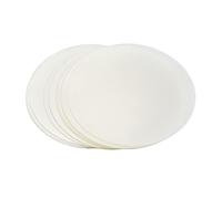 Película de insignia transparente Durable Clear PVC Protection 200 Hojas de hojas Button Craft Diy (56 mm)