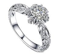 Película De Los Anillos Accesorios Hueco Mujeres Anillos De Compromiso Accesorios Boda Niñas Anillos Set, talla única, Metal, Sin piedras preciosas
