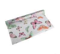 Película de mariposa colorida con efecto 3D para protección UV y privacidad, diseño estático para una fácil instalación en vidrio, 43 x 100/200 cm (43 x 100 cm)