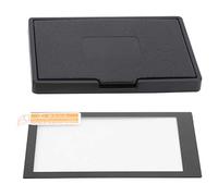 Película de Pantalla de Cámara Digital, Juego de Parasol de Lente de Película Templada de Pantalla para Cámara E-M10 II/E-M1 II/E-M5/Pen-F