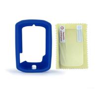 Película de pantalla HD y funda protectora de silicona para Bryton Rider 15 Neo Bike Computer Performance Support (azul)
