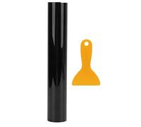 Película de Parabrisas, Universal 20x150cm Car Window Tint Film UV Block Parabrisas Sun Visor Strip con Raspador