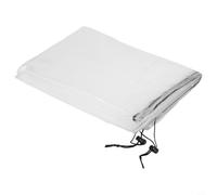 Película de plástico transparente de polietileno para invernar para macetas, a prueba de frío y eficaz para proteger las plantas del clima frío (140 x 200 cm)