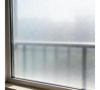 Película de Privacidad 35 x 105 cm, Opaco, Privacidad, Estático Anti UV, Autoadhesivo Decorativo Mate, Cristales Vinilo Ventana Vinilo, para Dormitorio Oficinas, Mate Puro