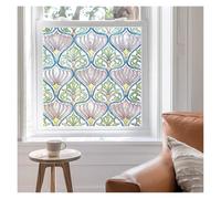 Película de privacidad for Ventanas, Patrón de Margaritas No Adhesivo Multifunción Estilo Europeo Calcomanías for Ventanas Adherencia estática Pegatina de Vidrio(60x200cm)