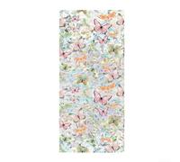 Película de privacidad para ventana con patrón de mariposa, protección UV y filtro de luz natural con diseño de adherencia estática (43 x 200 cm)