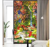 Película de privacidad para ventana, diseño de cruz de iglesia, vidrieras, adhesivos estáticos, revestimientos de ventanas, película decorativa para el revestimiento de puertas de vidrio, decoración