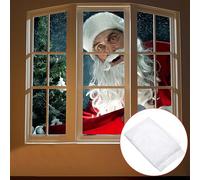 Película de proyección para ventanas, 1.8 * 1.2m Ventana Proyector Tela de retroproyección para videos virtuales de Halloween y Navidad en ventanas