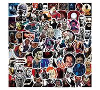 Película de terror, pegatinas de personajes de suspenso, 100 piezas, pegatinas para ordenador portátil, paquete de vinilo para equipaje de coche, monopatín, motocicleta, adolescente, adulto