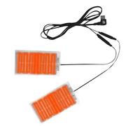 Película de transferencia de calor: lámina calefactora eléctrica, calentador USB eléctrico reutilizable de 3 etapas, película calefactora caliente | Suministros de invierno Elementos calefactores segu