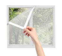 Película de ventana con aislamiento térmico, resistente al viento, translúcido PE con burbujas para un mejor aislamiento del hogar en cocina, dormitorio, sala de estar