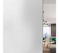 Película de vidrio esmerilado electrostático para ventanas de baño, translúcido, opaco, privacidad, PVC, autoadhesiva, 40 cm x 3 m, no requiere pegamento