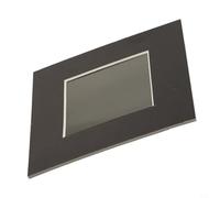 Película de visor de campo magnético flexible para detectar patrones magnéticos estáticos, opciones de 50 x 50 mm, 50 x 100 mm, 75 x 75 mm, 100 x 100 mm, 100 x 150 mm, oscuro (Y-50 x 50 mm)