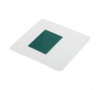 Película de visualización magnética 50x50mm Tarjeta Detector de Patrón de Campo para Educación de Ciencias y Control de Calidad - Material ABS Amarillo (verde 25×25mm)