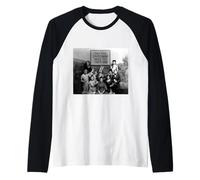 Película Divertida de la Liga de Templanza de Kansas Saloon Smashers Camiseta Manga Raglan
