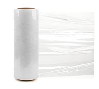 Película elástica, 1 rollo de película elástica para embalaje, película elástica industrial, envoltura de embalaje móvil, envoltura de palés resistente y envoltura retráctil (13 pulgadas x 1640 pies)