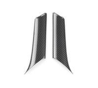 Película Envoltura Interior Embellecedor Adhesivo Para Reposabrazos De Puerta Interior Delantera Y Trasera De Coche, ABS, Para Tesla Model 3 Para Tesla Model Y 2018-2023(2pcs rear pair)