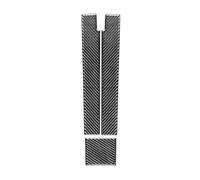 Película Envoltura Interior Embellecedor Adhesivo Para Reposabrazos Trasero De Coche, Fibra De Carbono Auténtica, Para Porsche Panamera 2010-2016