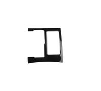 Película Envoltura Interior Embellecedor De Marco Para Portavasos De Coche Adhesivo ABS Estilo Para Teramont 2017-2020 LHD(Carbon Fiber Black)