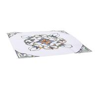 Película Estática para Ventanas Diseño Floral Vintage de PVC | Doble Cara Visible, Estilo Retro y Efecto Esmerilado, para Baño, Azulejos y Decoración Estacional