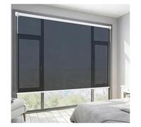 Película For Ventana Anti UV Persianas Enrollables Cortinas Aislamiento Térmico Espejo Unidireccional Reflectante Sombra De Privacidad Ver A Través La Cubierta Desplegable(55x110cm)