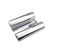 Película for Ventana unidireccional, Control de Calor, antideslumbrante, Opaca, película Opaca for Ventana UV, Bloqueador Solar, película for Ventana de privacidad(Silver,100x500cm)