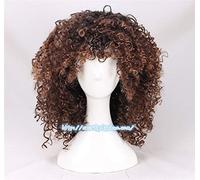 Película Home Cosplay Tip Juego De Roles Peluca Rihanna Peruke Pelucas Afro Vestido De Fiesta De Halloween Peluca Ondulada Prop Festival De Palomitas De Maíz Grande Cosplay
