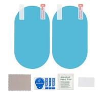 Película impermeable del espejo para auto adhesivo a prueba de lluvia con recubrimiento nano para retroview y espejos laterales | Película de conducción de alta claridad anti-, protección de