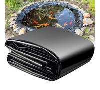 Película impermeable PEHD para estanques de peces al aire libre, de 3 x 4 m a 10 x 12 m, para estanques de peces al aire libre, cuencas de carpas, acuicultura (6 x 10 m)