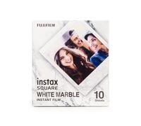 Fujifilm instax Square White Marble, película instantánea, 10 fotos