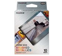 Película instantánea Fujifilm INSTAX Wide, metal cepillado
