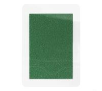 Película magnética de 25/30/50 mm para detectar patrones magnéticos estáticos, tarjeta de membrana ABS flexible con pantalla gris de color real, ciencia portátil (verde 30 x 50 mm)