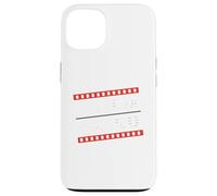 Película Nerd Película Amante Cine Geek Hashtag Carcasa para iPhone 13