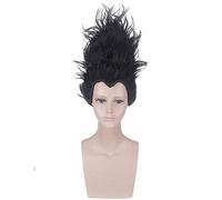 Película Nuzar Nalakuvara NE ZHA Nezha Cosplay Peluca Pelo sintético resistente al calor Disfraz de fiesta de Halloween Juego de roles Pelucas PL-583-2