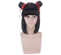 Película Nuzar Nalakuvara Nezha Cosplay Peluca Pelo sintético resistente al calor Ne Zha Young Disfraz Role Play Pelucas + Peluca Cap PL-581