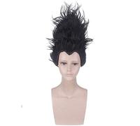 Película Nuzar Nalakuvara Nezha Pelucas Negro y rojo Pelo sintético resistente al calor Ne Zha Nezha Peluca Accesorios de disfraces de cosplay Accesorios Pl-583 Negro