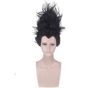 Película Nuzar Nalakuvara Nezha Pelucas Pelo sintético resistente al calor negro y rojo Ne Zha Nezha Peluca Cosplay Accesorios de vestuario Accesorios dm583 2