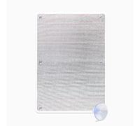 Película Opaca para Ventanas Lámina de Aluminio, Películe Aislante Termico Ventanas- Reflectante al Calor, Protección Solar Privacidad para Ventana Interior o Exterior(Blanco,90x100cm)