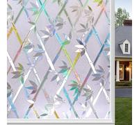 Película para Cristales Ventanas, película de privacidad para Ventanas, película Protectora de privacidad, película Decorativa de Lunas Anti UV (44,5 x 200 cm)