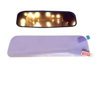 Película para espejo retrovisor de coche, impermeable, antivaho, antirreflejos, para espejos laterales y película protectora de visión trasera a prueba de arañazos para una visión clara en todo tipo