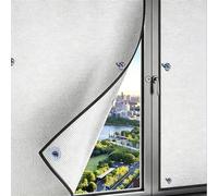 Película para Ventana Privacidad y Oscurecimiento Reflectante,Película de Protección Solar Anti-UV Control de Calor,Lámina Aislante de Aluminio de 9mm,para Hogar Oficina (70x120cm)