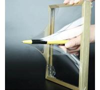 Película PDMS de 1 unidad, lámina de silicona de polidimetilsiloxano for microfluidos, electrónica flexible y uso en laboratorio(SK-0.4MPa 50umx200x300mm)